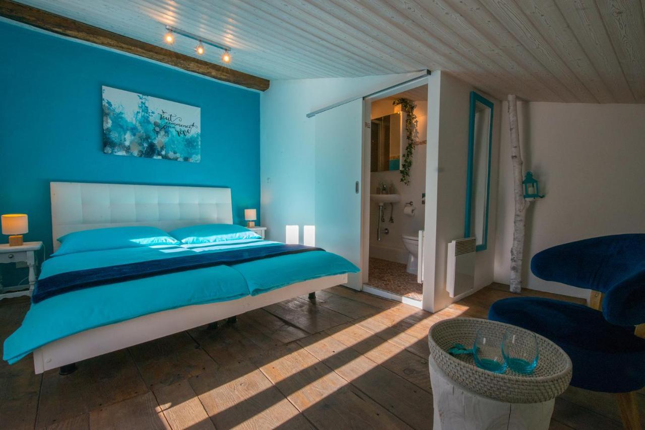 Hotel Chez Constance Saillon Exterior foto